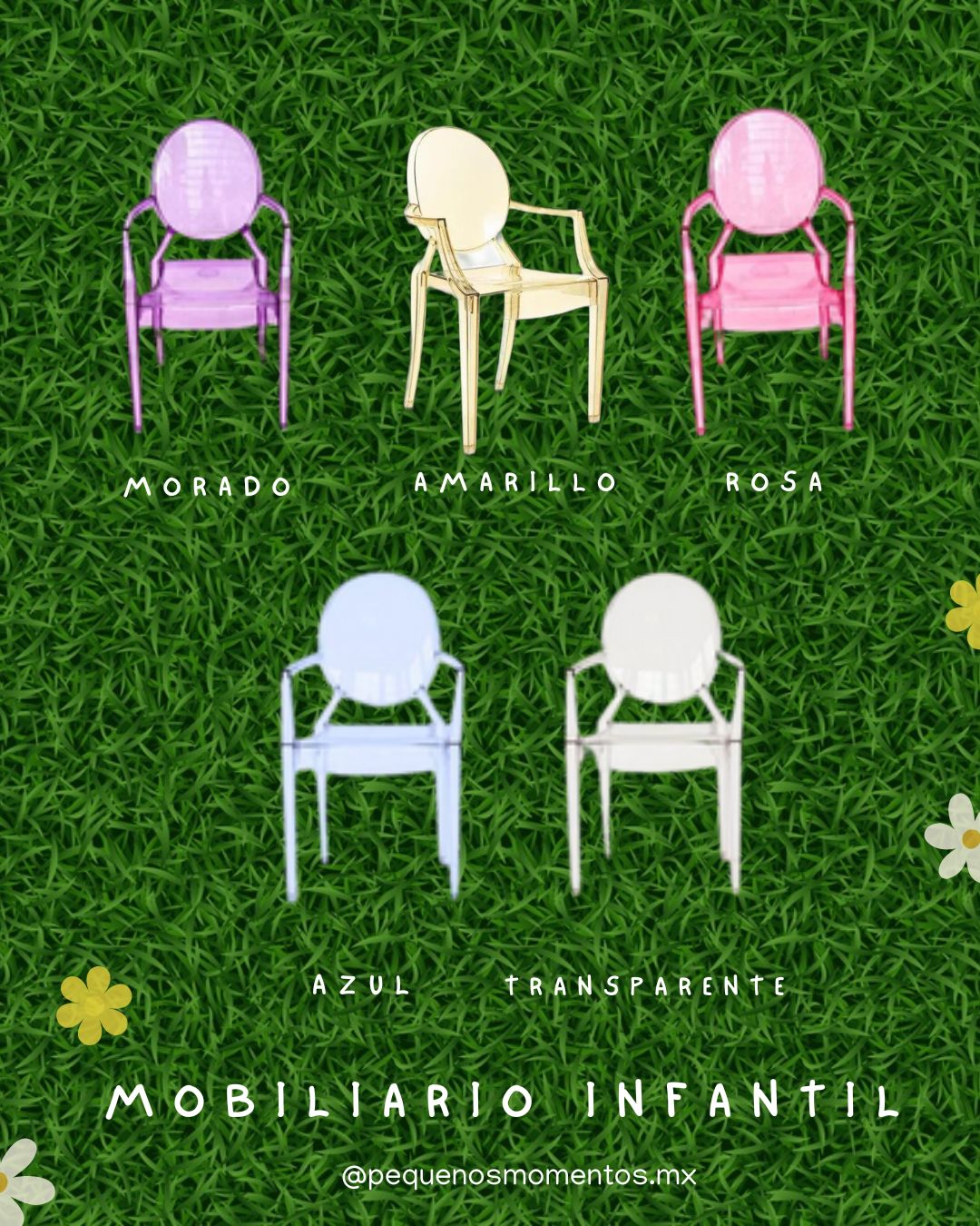 Mobiliario Silla Ghost Kids